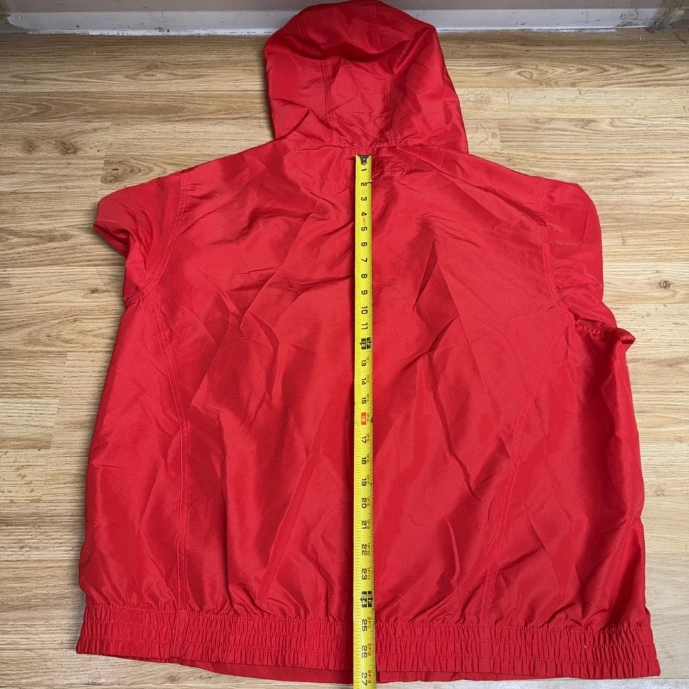 Polo Ralph Lauren Red Packable Water-Repellent Hooded Performance Jacket Men 2XL